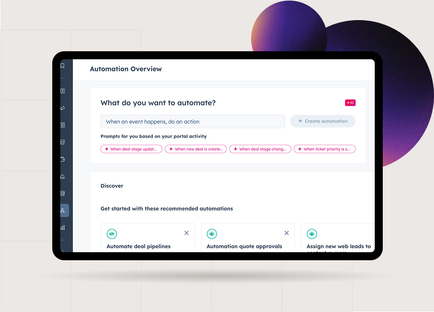 Marketing automation, minus the manual work Marketing automation, minus the manual work